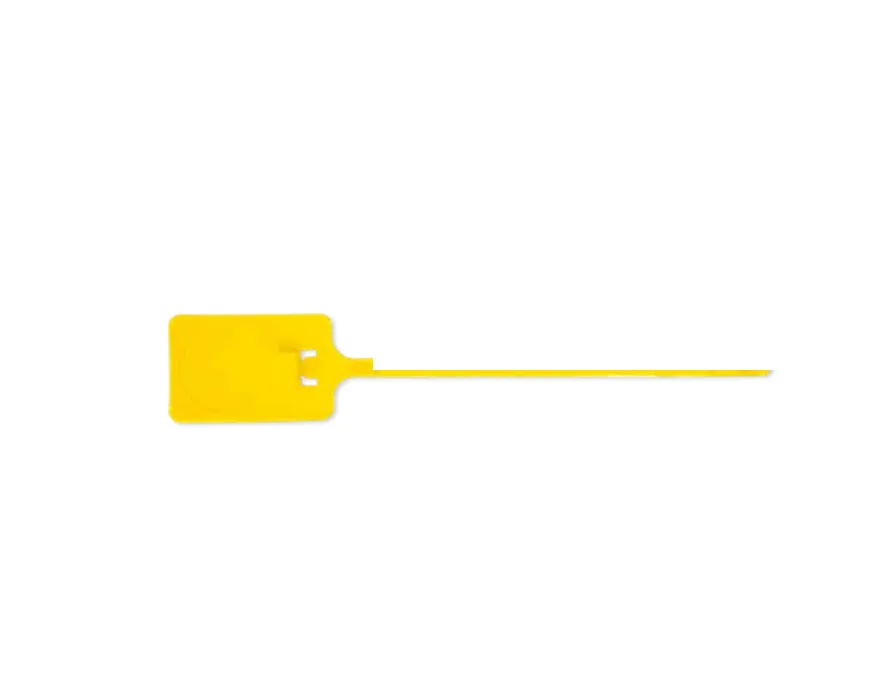 [01218] Scellé container en plastique jaune