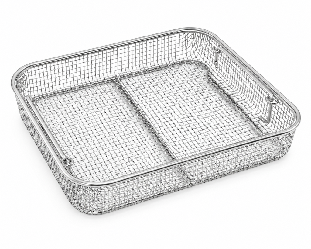 Panier grillagé 1/2-50, 240 × 250 × 50 mm, maille 4 mm [1 pièce]