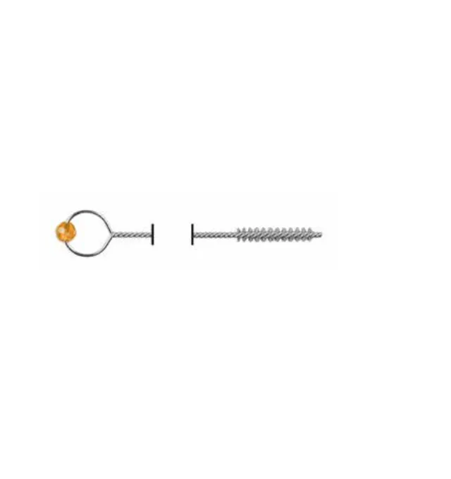 Cleaning brush for Frazier suction tubes