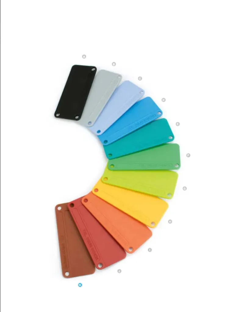 TRAY TAG 90 X 38MM TURQUOISE