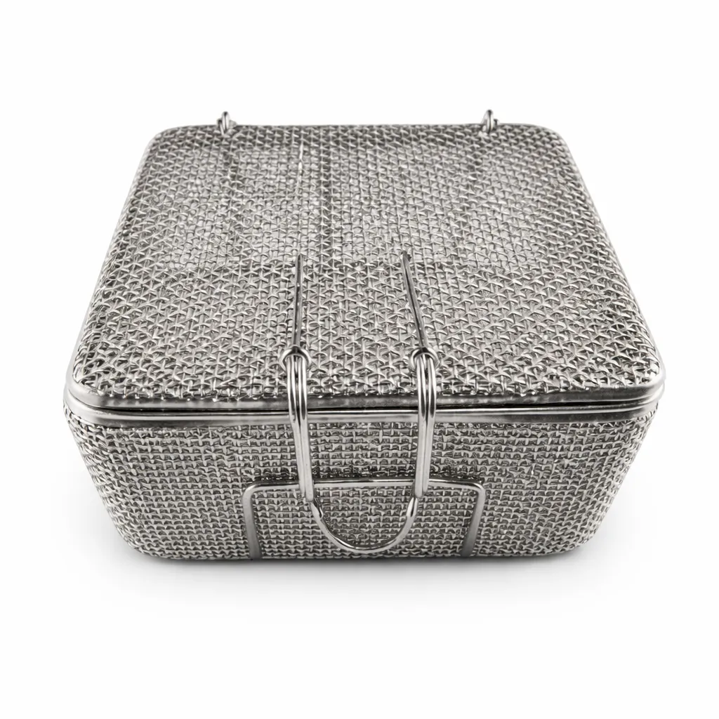[20.470] PANIER MICROCHIRURGIE 80x80x40mm
