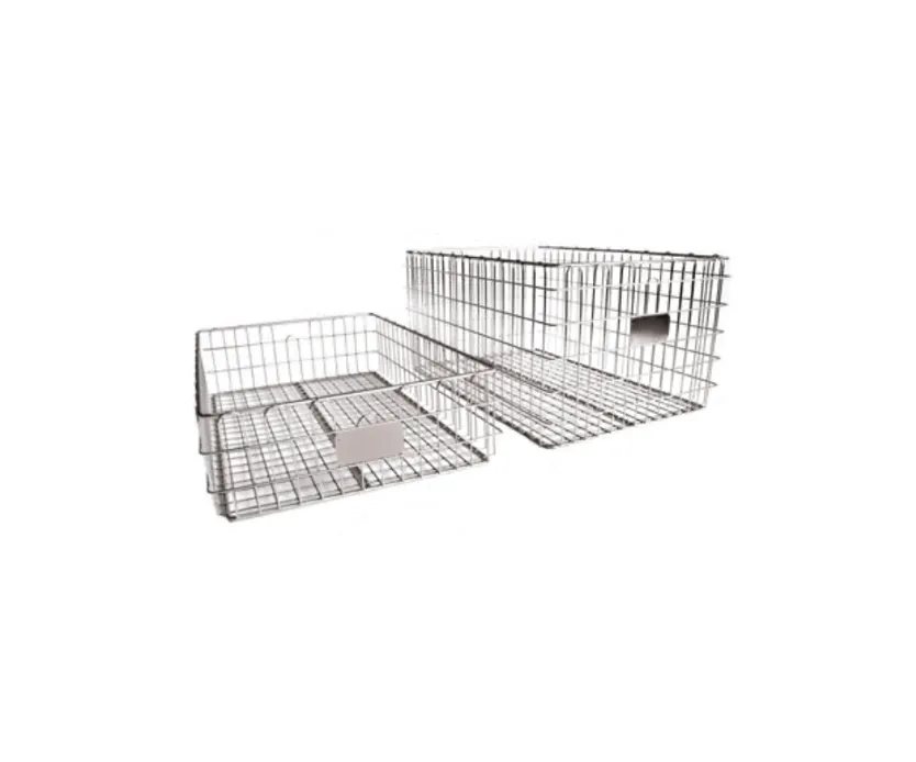 [N.02.404M] Vassoio standard per sterilizzazione Dimensioni: 600 x 300 x 285 mm