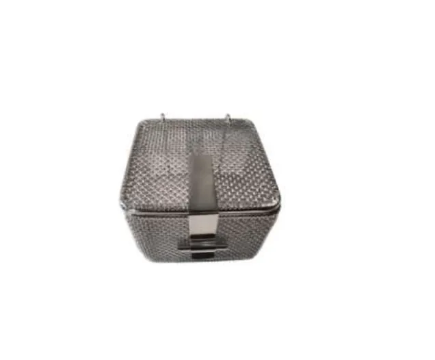 [20.403] Micro-mesh baskets with lid, dimensions: 60 × 60 × 40 mm