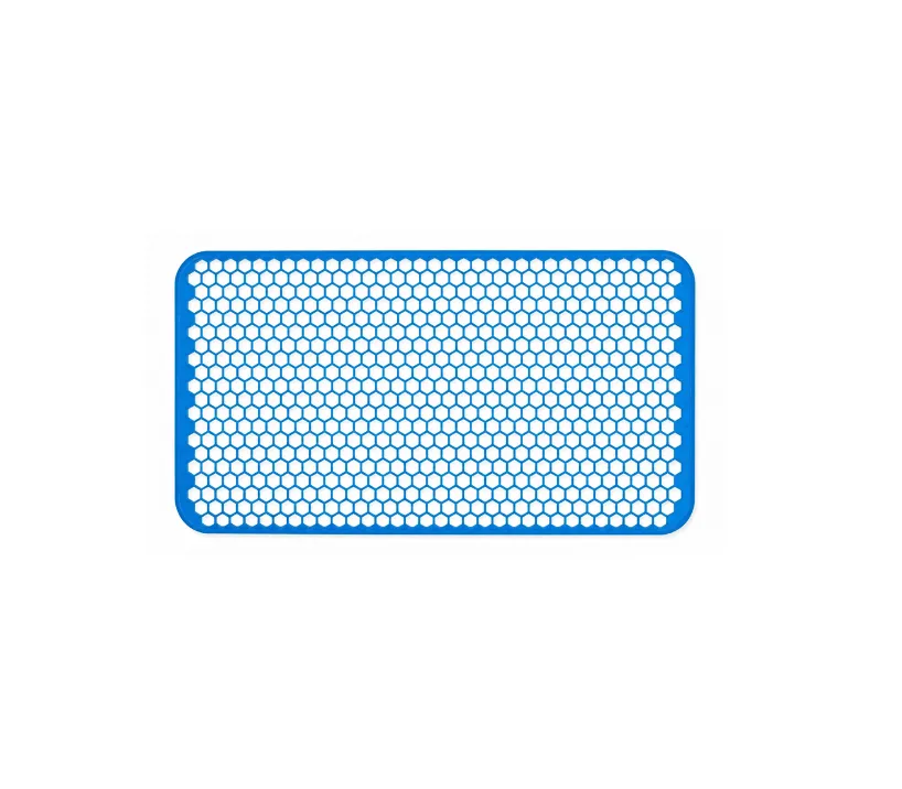 [08601] Grille silicone en structure nid d'abeilles 480 x 250 mm