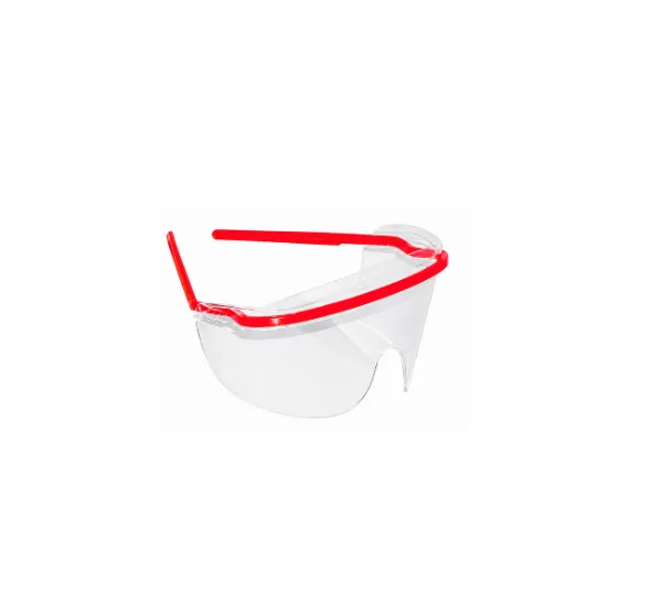 Pink frame for 2-piece safety glasses