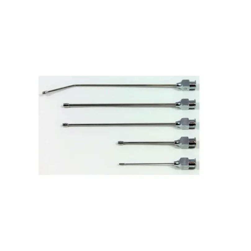 [8001841] Aiguille boutonnée 120mm droite, 13G,  diam ext  2,5mm