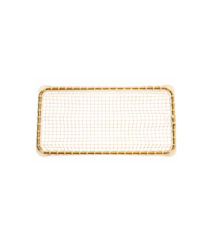 [84rc] FRAME WITH CONTAINMENT NET to fit into a full size DIN of 480x250 mm basket