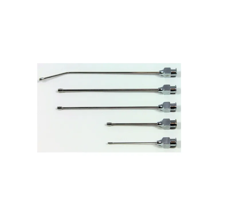 Aiguille boutonnée 120mm droite, 17G, diam ext 1,47mm