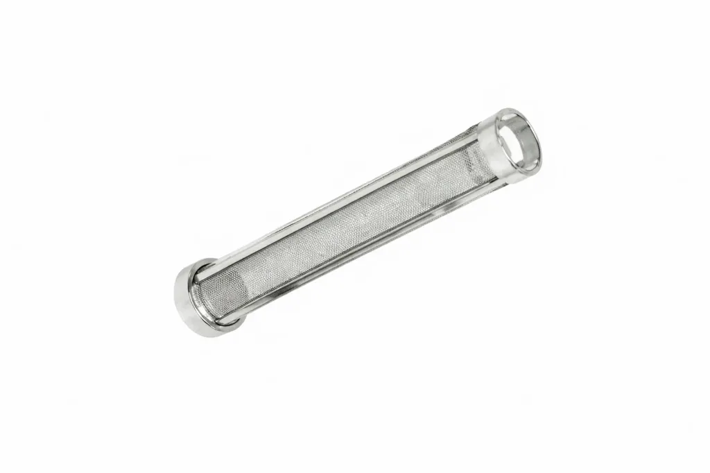 [20.725] PANIER CYLINDRIQUE INOX DIAM 27mm - L 130mm
