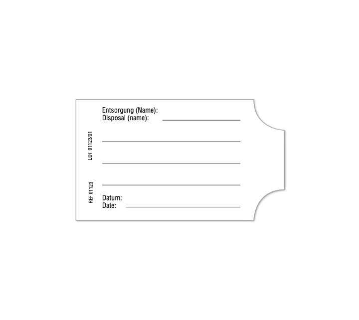 [04005] Etiquettes d'identification Aesculap