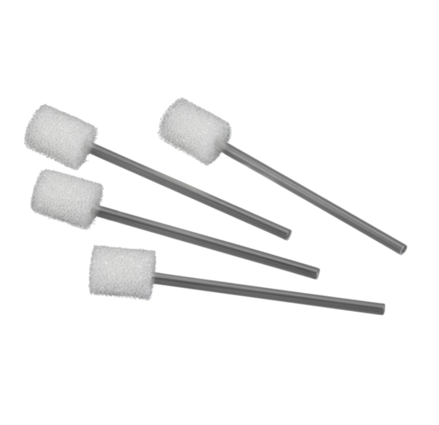 [CN01P] ® NASO CILINDRICO IN SCHIUMA BIANCA - PLAST. 9CM