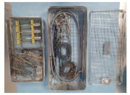 KORB ROBOTERCHIRURGIE COELIO + TROKAR + ERÖFFNUNG