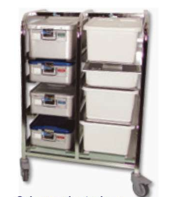 [N.02.210 EQUPAN] STORAGE COLUMN EQUIPPED FOR DA VINCI XI ROBOT EQUIPMENT.