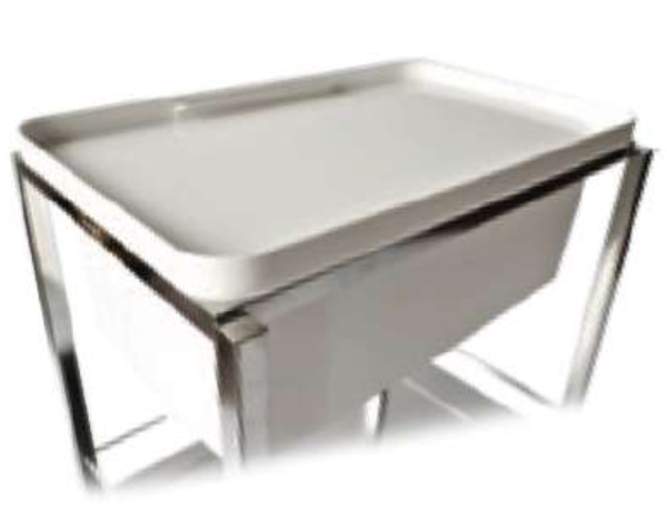 40 L soaking basin with pre-disinfection lid