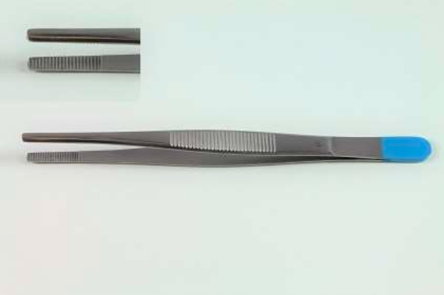 [8001731] Anatomische Pinzette aus Edelstahl 14,5 cm