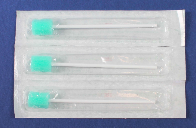 Bâtonnet PS 145x4mm, mousse étoile verte