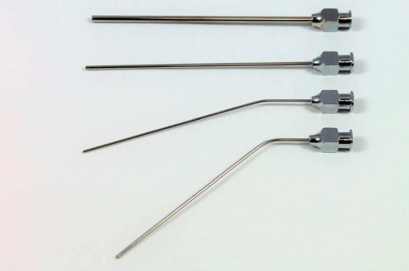 [8001783] Aiguille mousse, LL, D=2,0mm, Longueur 80mm courbé, stérile simple emballage