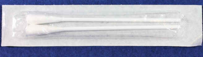 [1521288] PP Applicator 150x4mm, Big Head Cotton American Shape