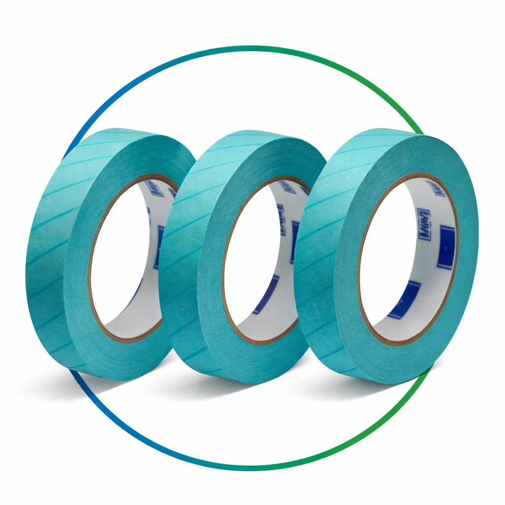 [0167AB] Blaue Dampf-Klebestreifen 18 mm x 50 m