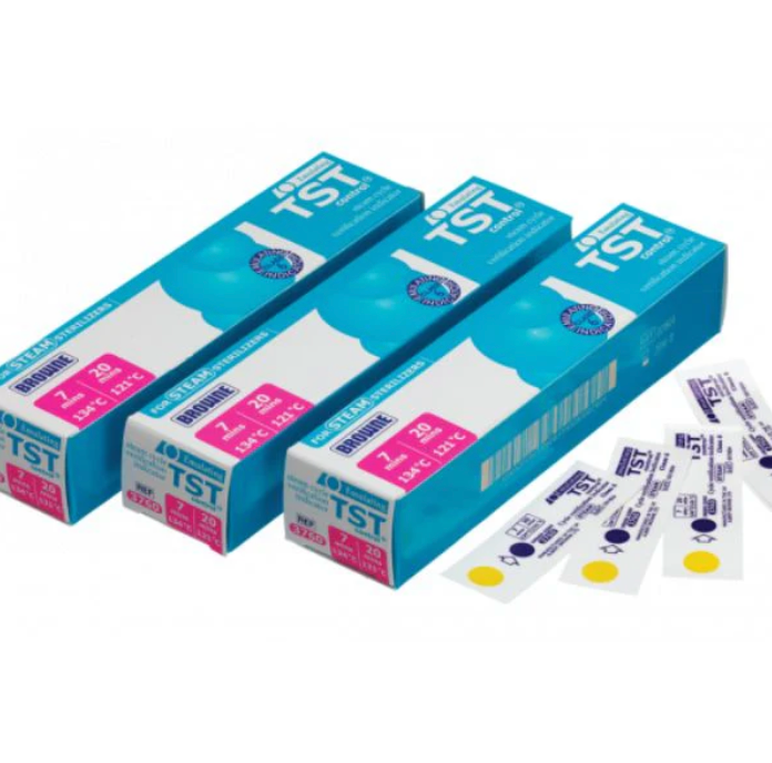 TST Control indicateurs vapeur 121°C / 20 min