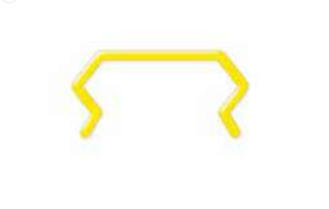 [20411] Ecarteur pour instruments, 50mm jaune