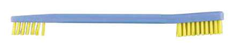 [N2221] BROSSE A DENTS DOUBLE BOUT NYLON