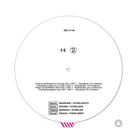 [01140] Round filters with indicators