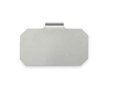 [01559] Piastra cestello in acciaio inox 55x30 mm