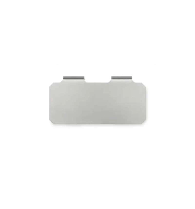 Korbplatte aus Edelstahl 70x30 mm