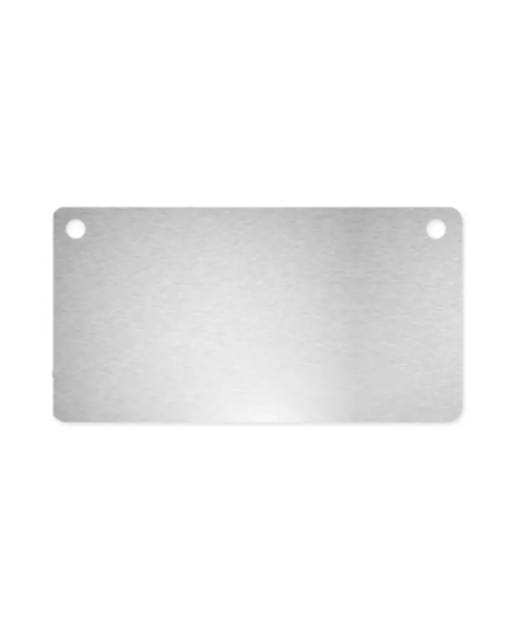 Plaquette 90x50 mm