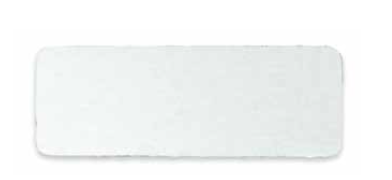 Etichette in alluminio, 18 x 50 mm