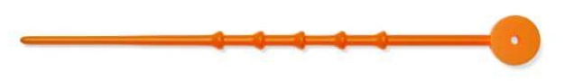 [09659] Orange supermaxi identification beads
