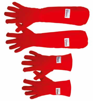 [09886] Guanti di protezione dal calore - Taglia L - 300mm - Rosso