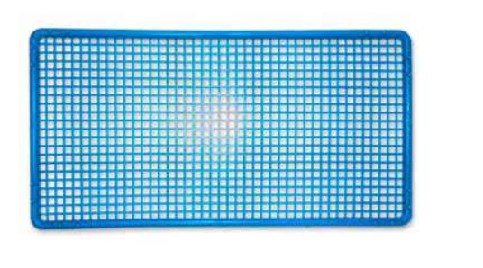[09020] Blue silicone grid