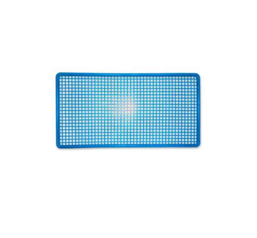 [09020] Grille silicone bleu