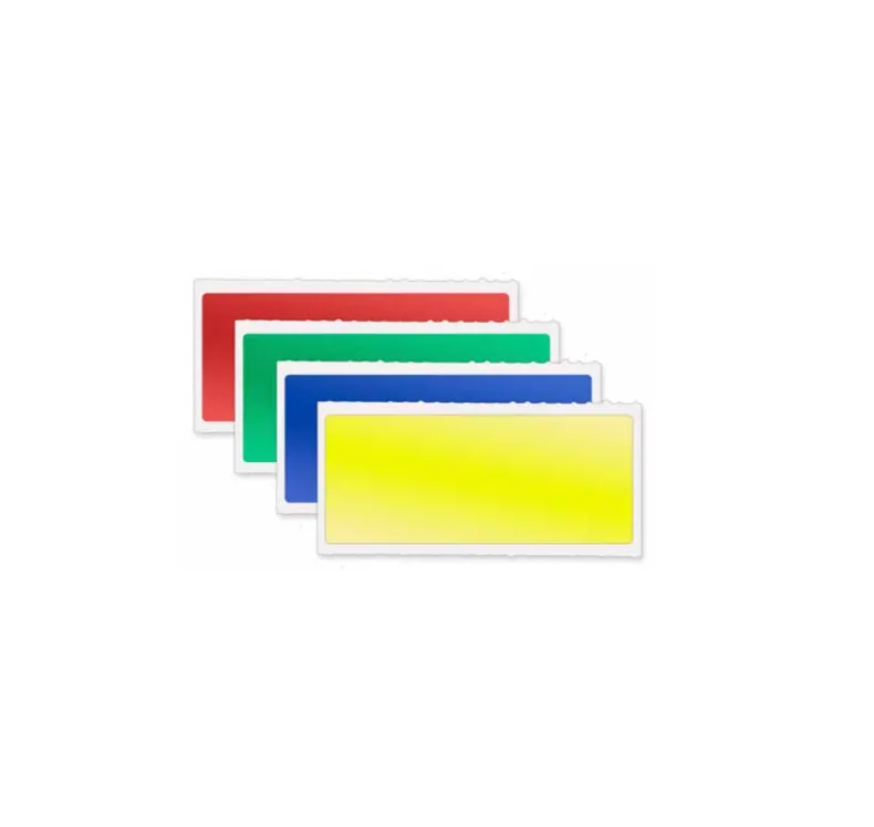 Etichetta in film PET 50x23 mm