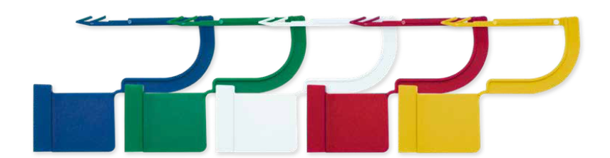 [01242] GUARNIZIONE IN PLASTICA UNILOCK BIANCO [1000/PK]