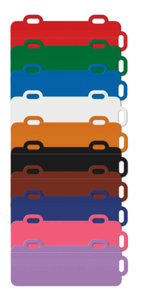 Basket PTL inserts 90x33 mm, white