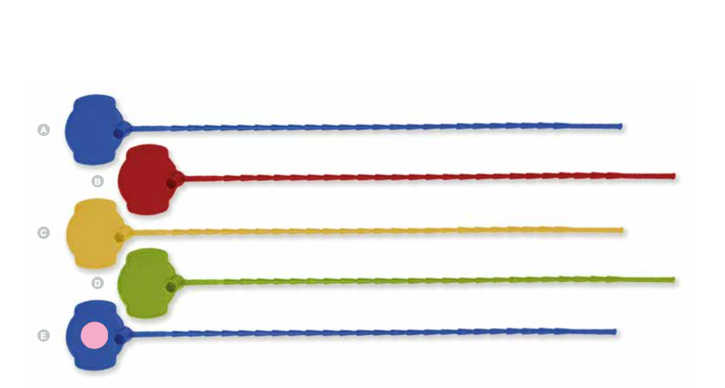 [02641] Universal Seal – Round Shank – Colour RED – 195 mm