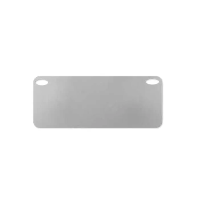 [01445] Piastre cestello 90x33 mm in acciaio inox
