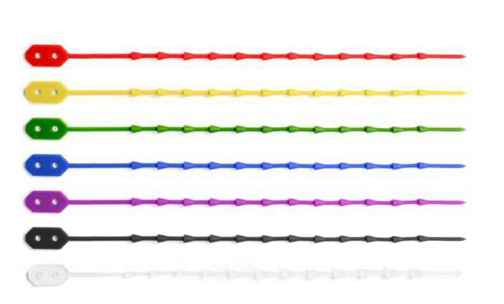 [09239] Silicone Instrument Clip, 210 mm, Red