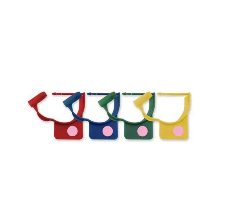 Universal locking leads with indicator, colour: green