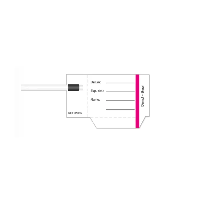 White Closing Labels
