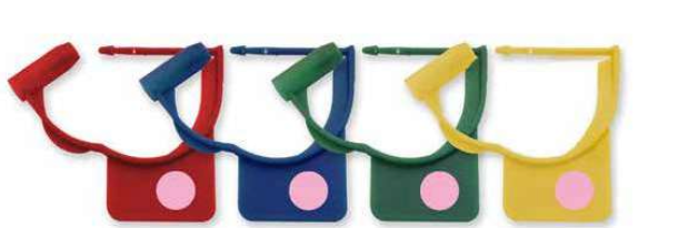 [02633] Cavi di bloccaggio AW blu con indicatore