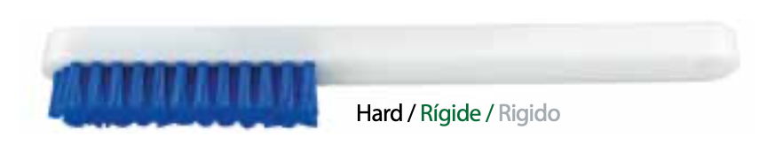 [O671003] EXTERNAL BRUSH ON RIGID HANDLE FOR ORTHOPAEDIC INSTRUMENTS / AUSSENBÜRSTE AUF STARREM GRIFF FÜR ORTHOPÄDISCHE INSTRUMENTE