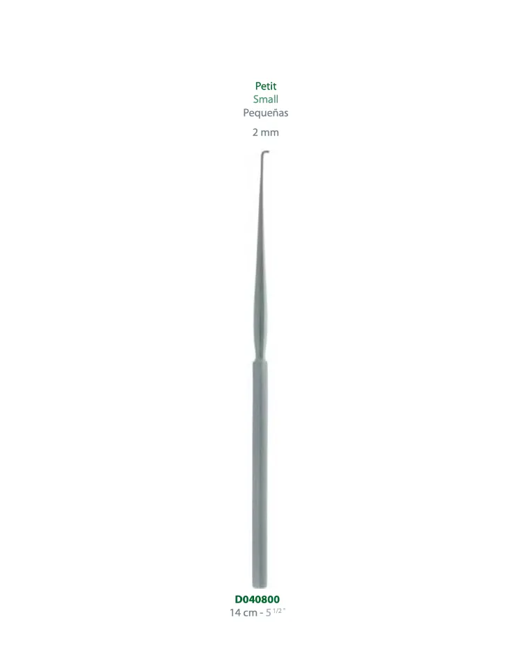 CROCHET A OREILLE LUCAE PETIT L:140MM 2,0MM