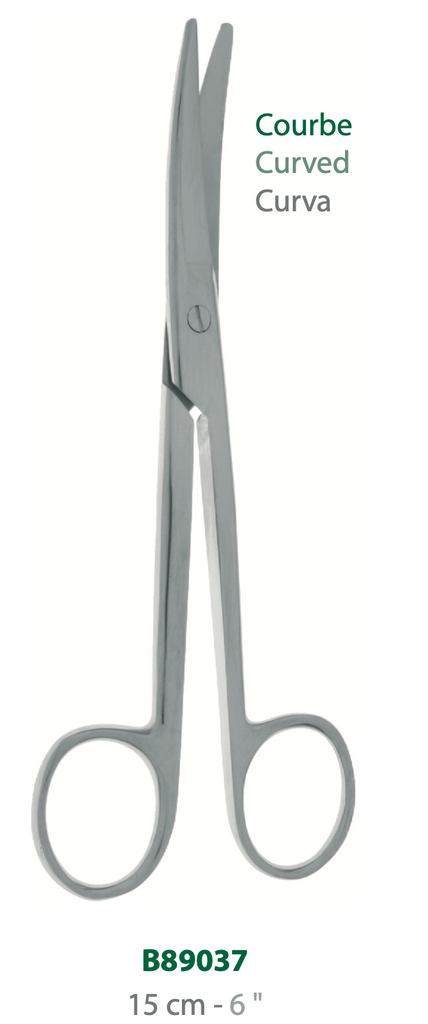 LANDANGER 'S' FORBICI MAYO CURVE L:150MM