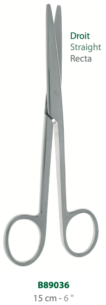 LANDANGER 'S' STRAIGHT MAYO SCISSORS L:150MM