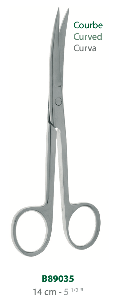 [B89035] LANDANGER 'S' GEBOGENE SPITZE SCHERE