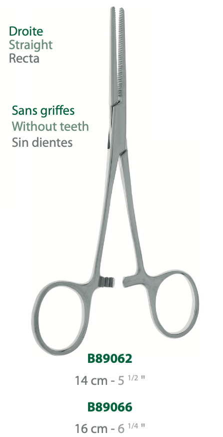 [B89062-50] LANDANGER 'S' PINCE KOCHER SANS GRIFFES, DROITE